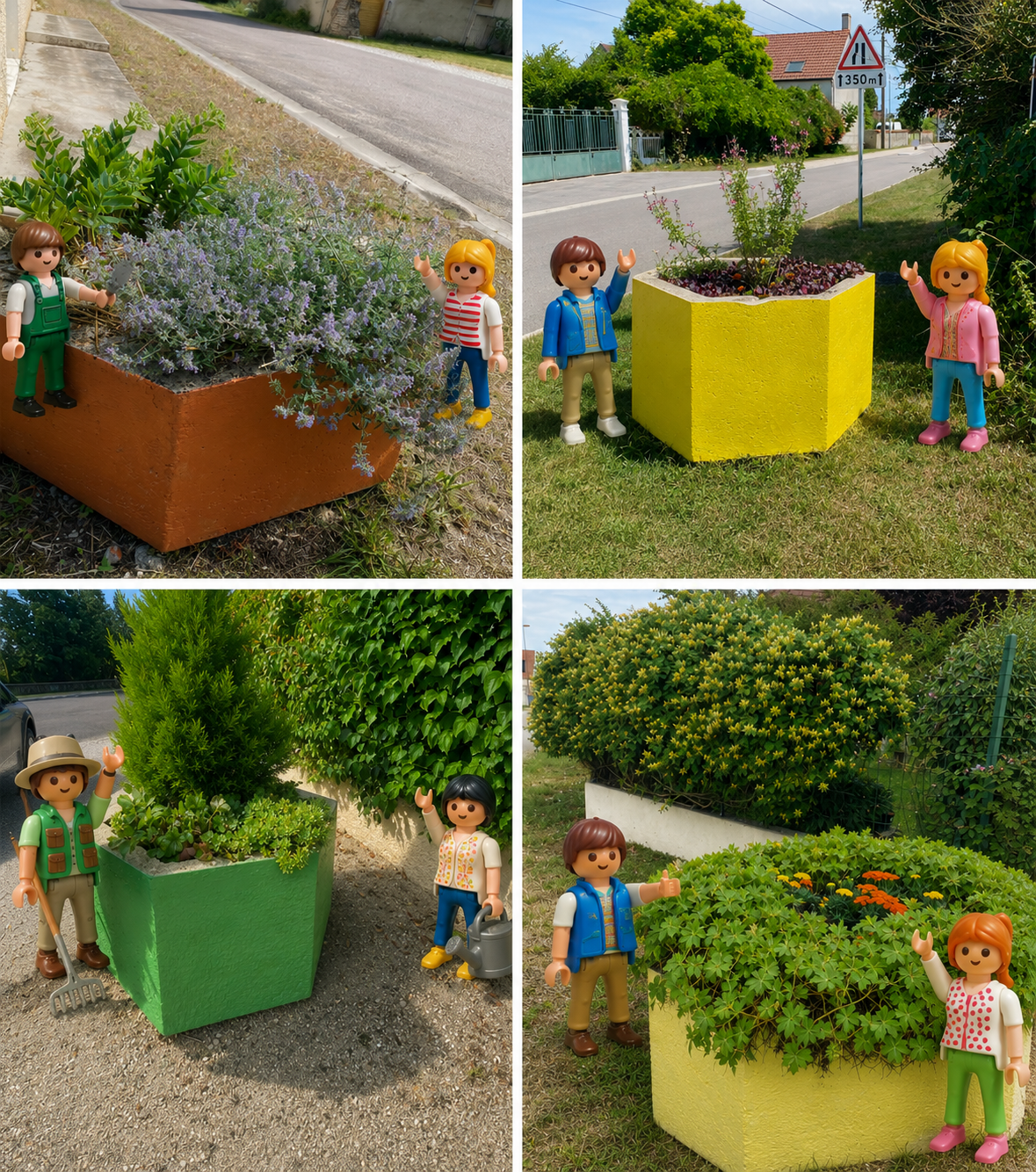 Pluvet hisse le couleurs !